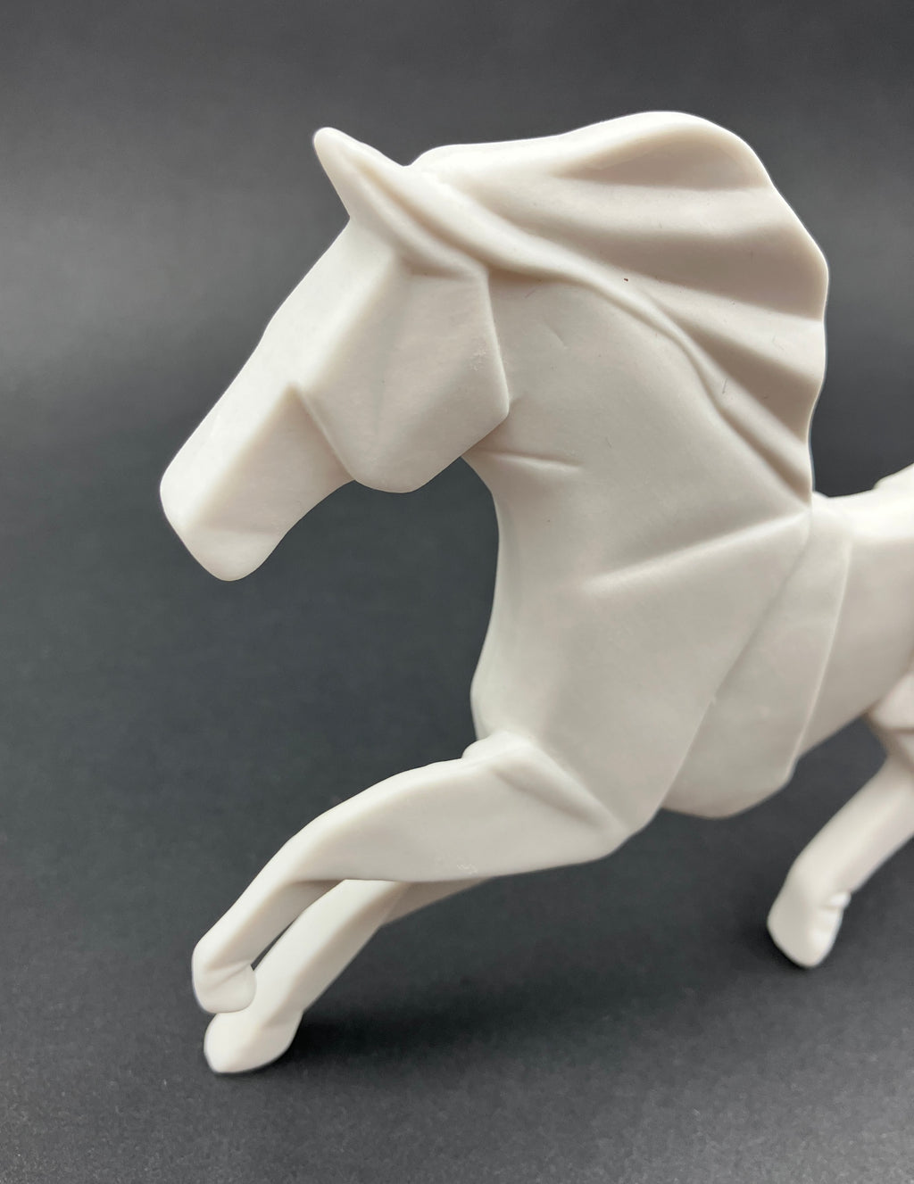 Amalfi Origami Horse White Ceramic In Original Box