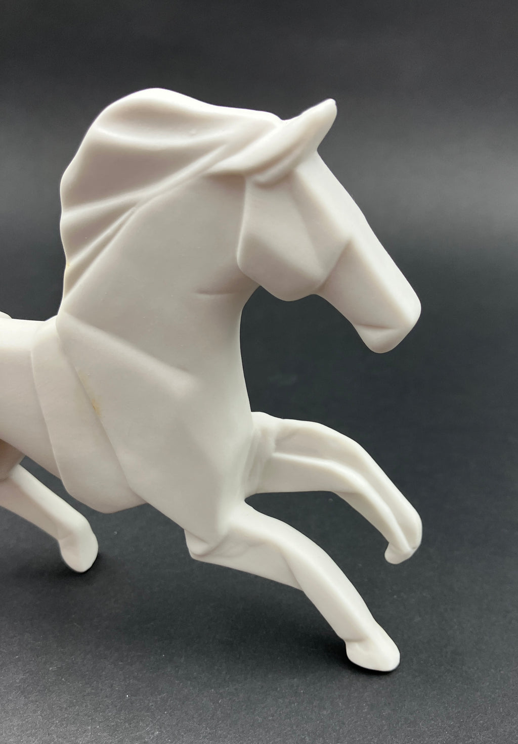 Amalfi Origami Horse White Ceramic In Original Box