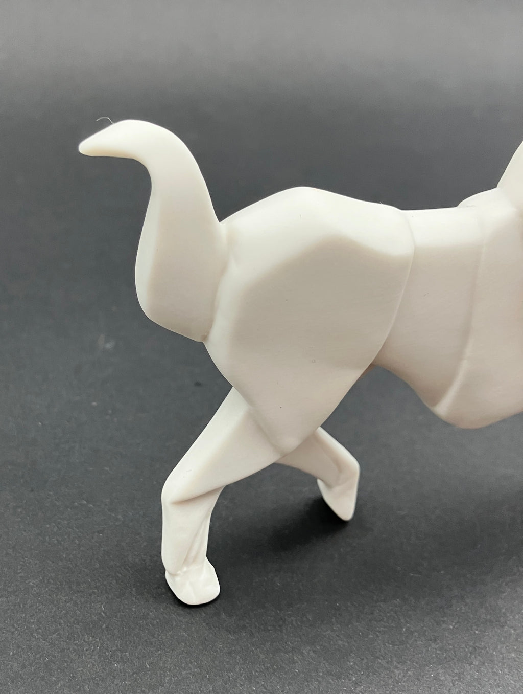 Amalfi Origami Horse White Ceramic In Original Box