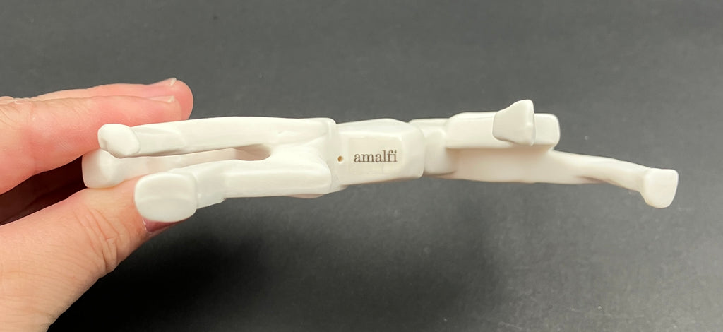 Amalfi Origami Horse White Ceramic In Original Box