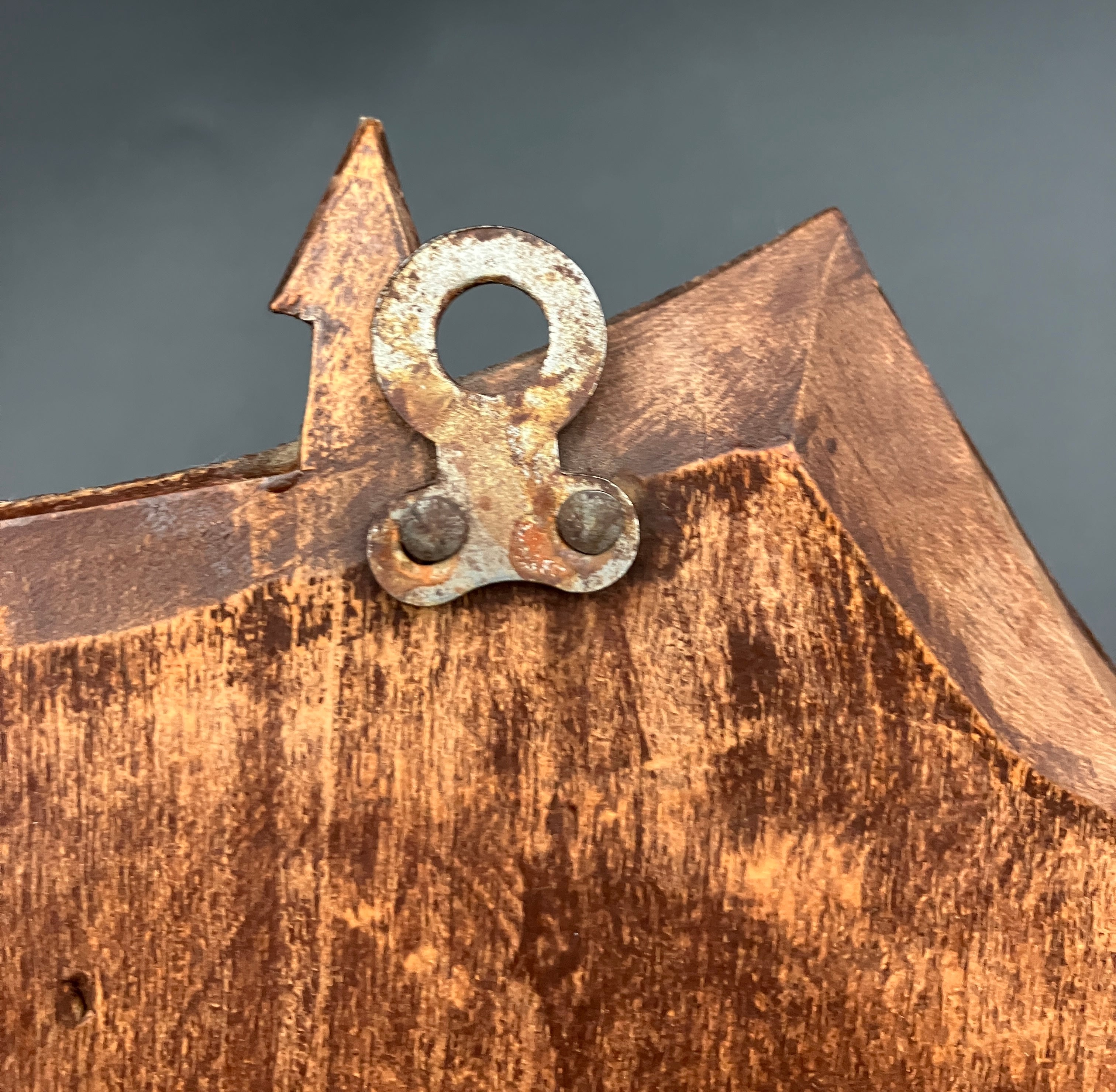 Vintage Barometer German Black Forest Hand Carved Barometer Rare West Germany