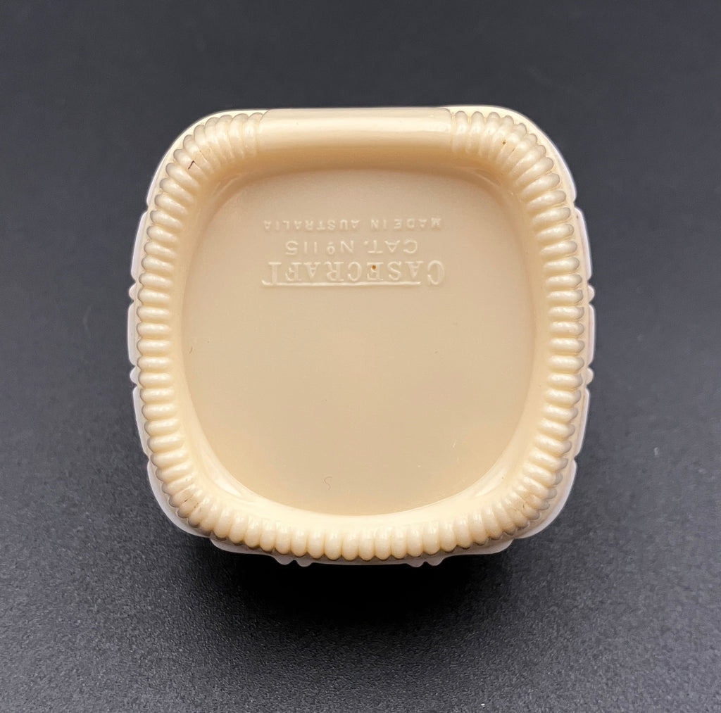 Vintage Ring Box Casecraft Australia Art Deco Style “Rundles Jewellers”