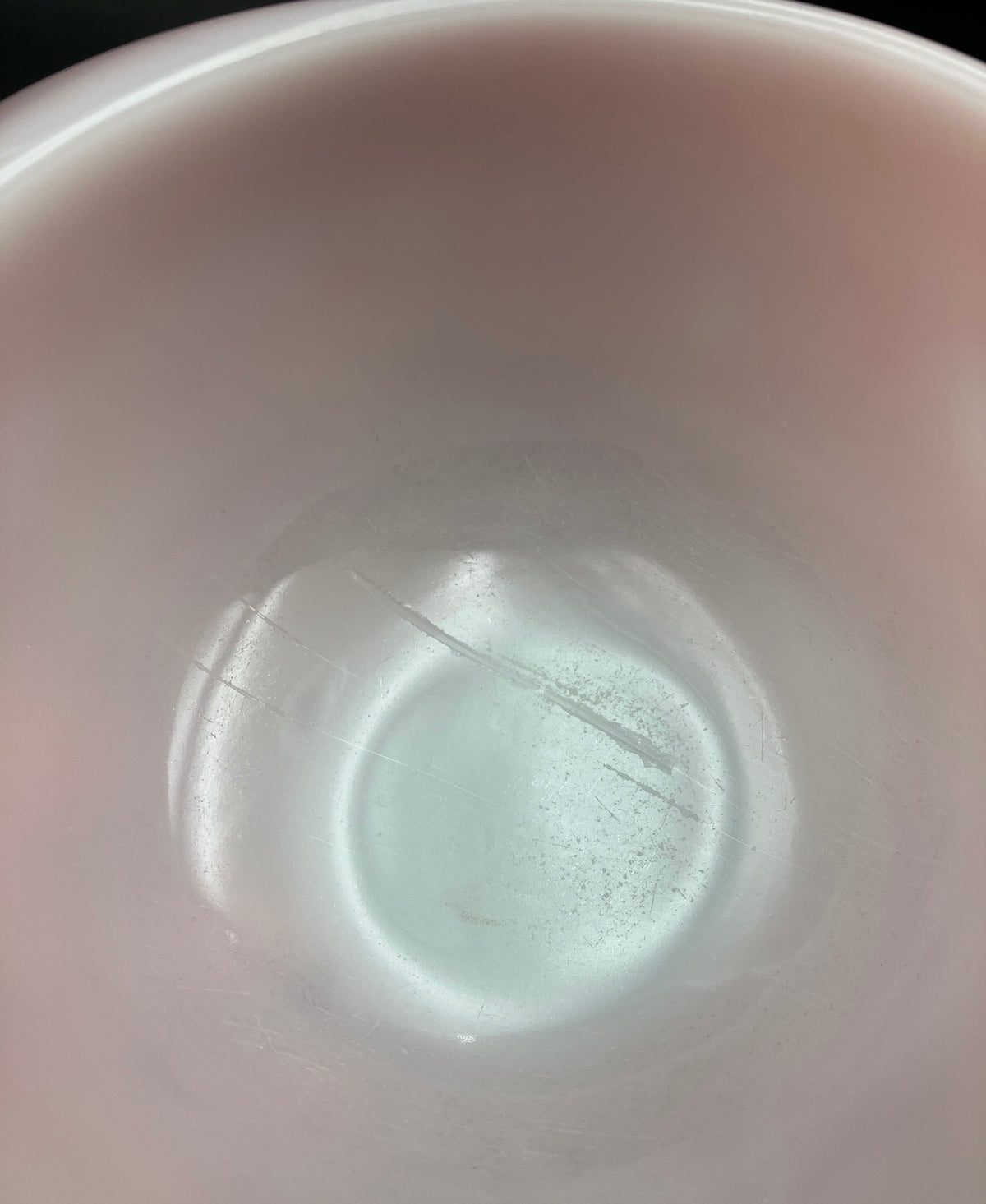 Pyrex Pink Flannel Flowers Cinderella Mixing Bowl