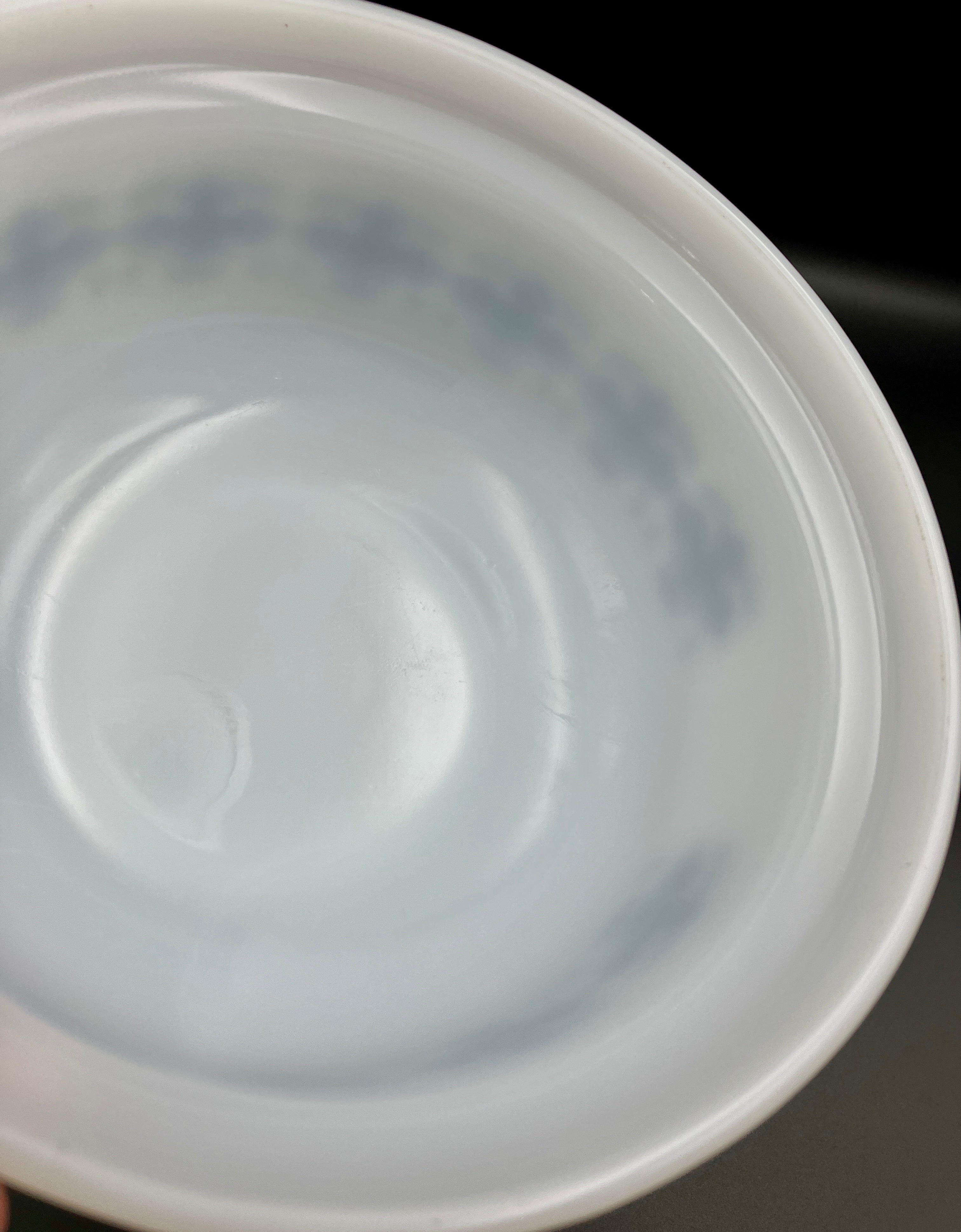 Vintage Pyrex Black Magic Half Tubby Deep Bowl 1976-1979 Rare