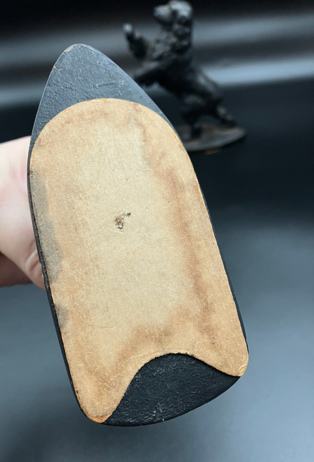 Vintage Pair Cocker Spaniel Cast Iron Black Bookends