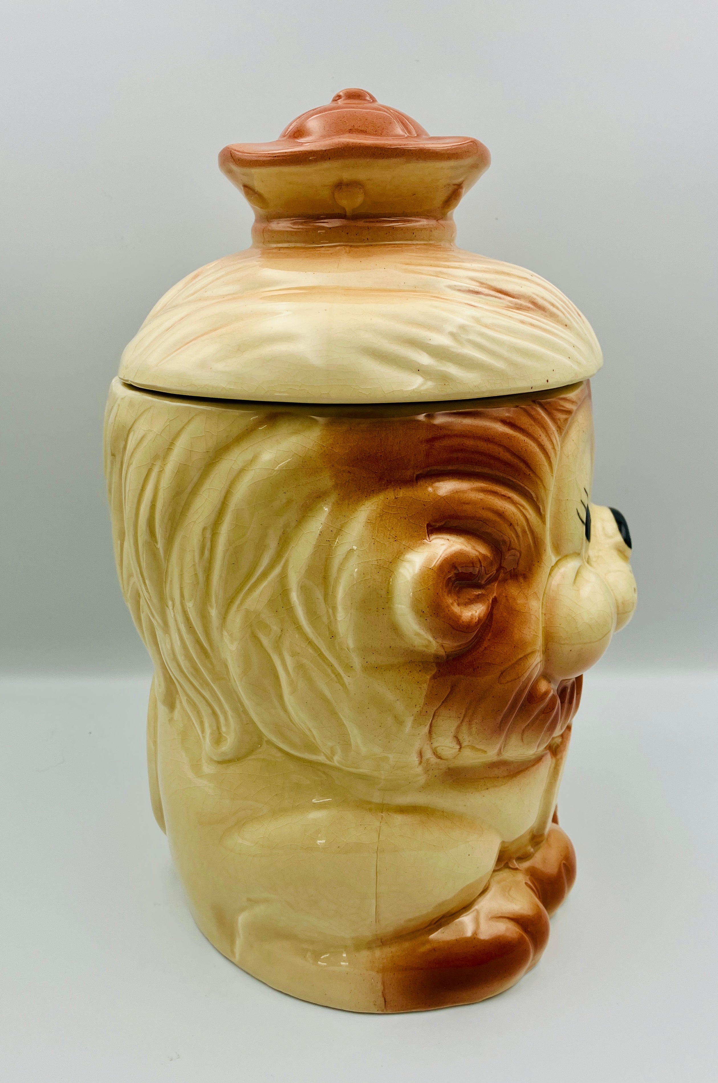 Only Fools And Horses Lion Cookie Jar Japan Kitsch Biscuit Barrel - Large 28cm