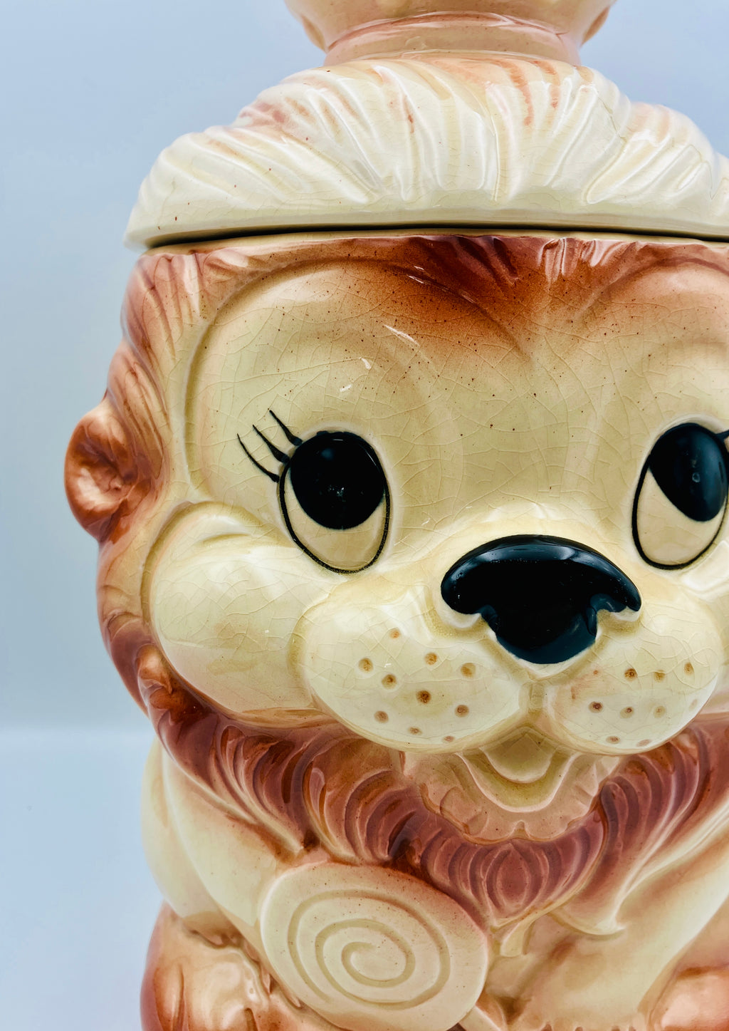 Only Fools And Horses Lion Cookie Jar Japan Kitsch Biscuit Barrel - Large 28cm