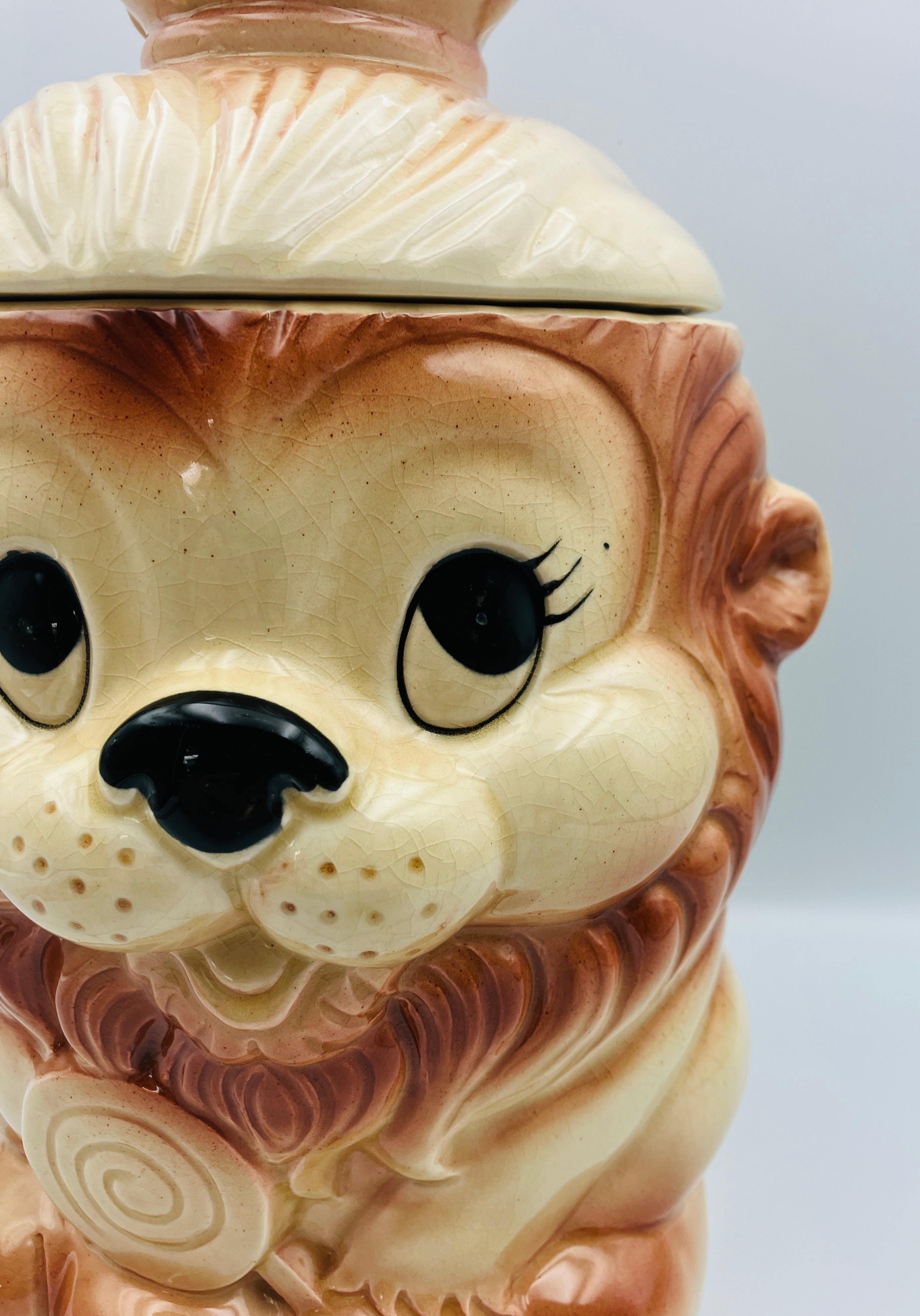 Only Fools And Horses Lion Cookie Jar Japan Kitsch Biscuit Barrel - Large 28cm