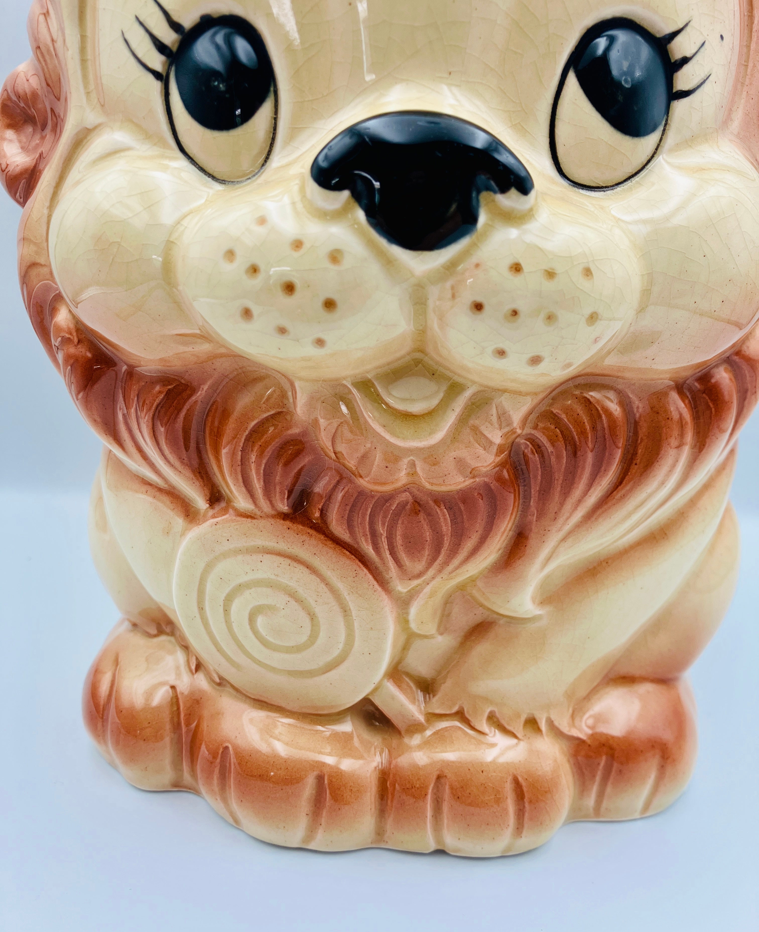 Only Fools And Horses Lion Cookie Jar Japan Kitsch Biscuit Barrel - Large 28cm