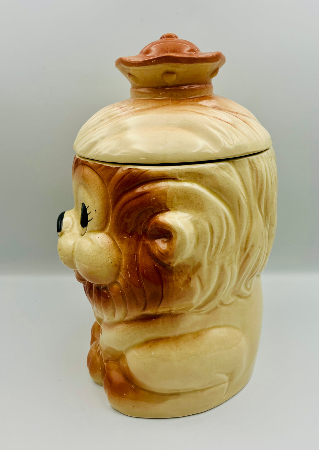 Only Fools And Horses Lion Cookie Jar Japan Kitsch Biscuit Barrel - Large 28cm