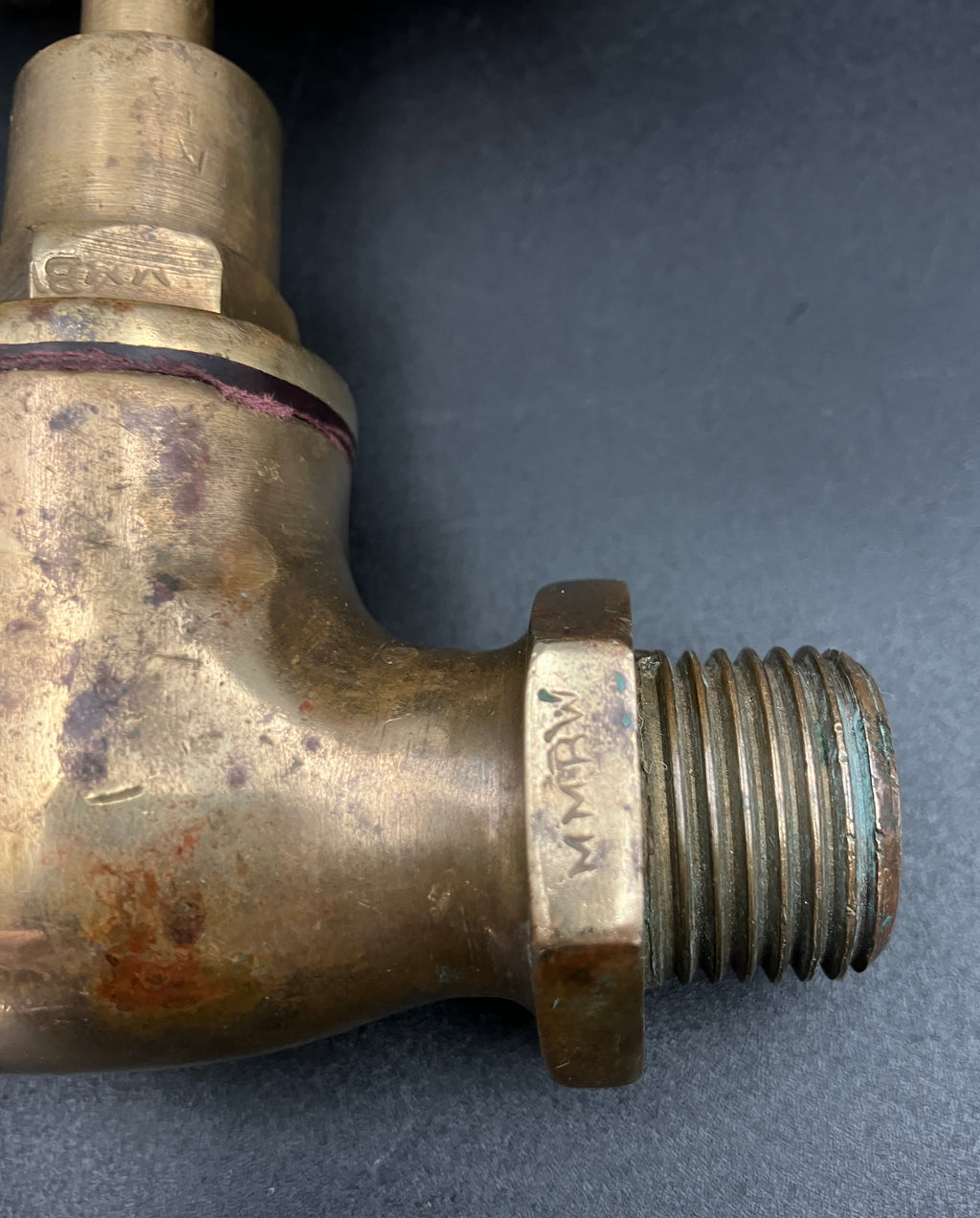 Vintage Brass Tap With A Turtle