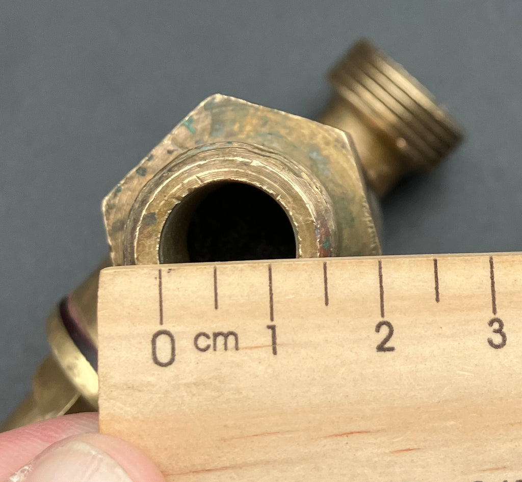 Vintage Brass Tap With A Turtle