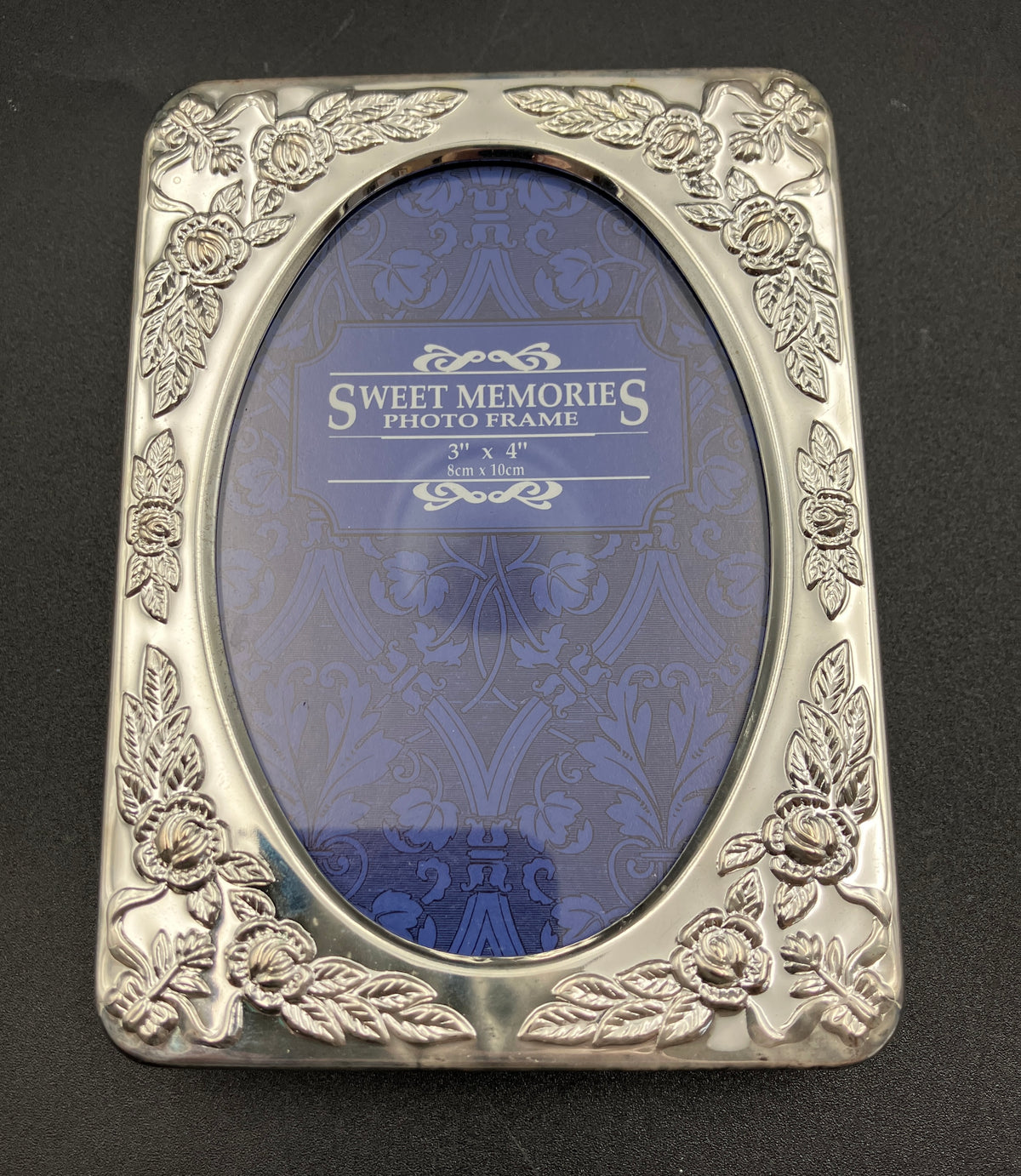 Vintage Silver Plated Frames X2 Photo Frame 8cm X 10cm & 9cm X 13cm