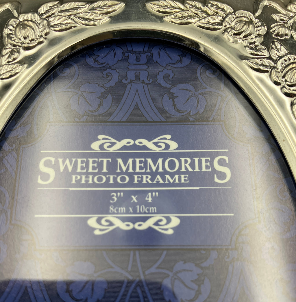Vintage Silver Plated Frames X2 Photo Frame 8cm X 10cm & 9cm X 13cm