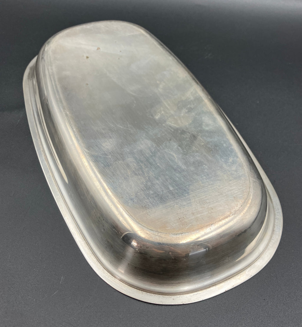 Vintage Silver Plated Meat Dish Crusader EPNS Serving Dish – Art Deco Style