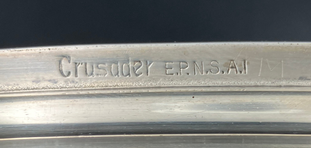 Vintage Silver Plated Meat Dish Crusader EPNS Serving Dish – Art Deco Style