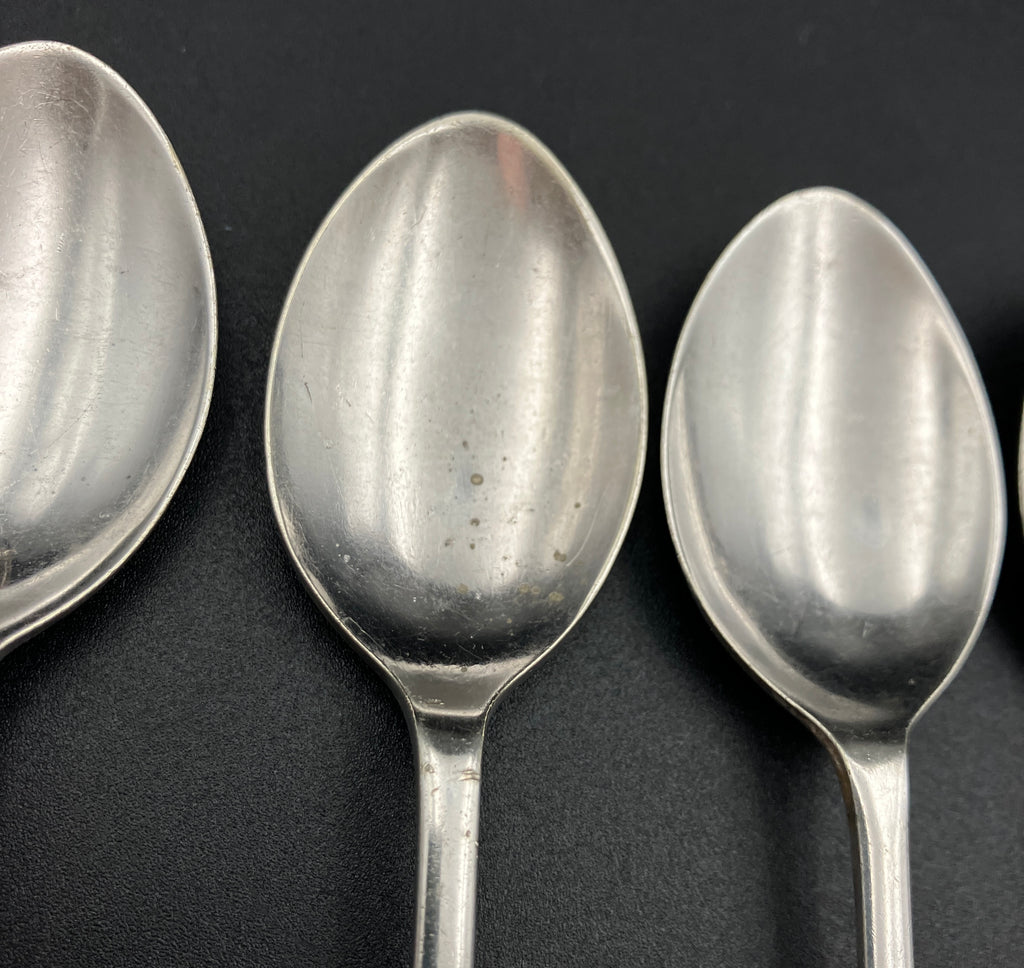 Vintage Silver Plated Egg Cup Set & Stand Service For Four