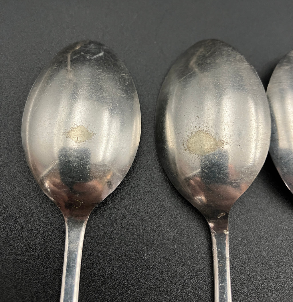 Vintage Silver Plated Egg Cup Set & Stand Service For Four