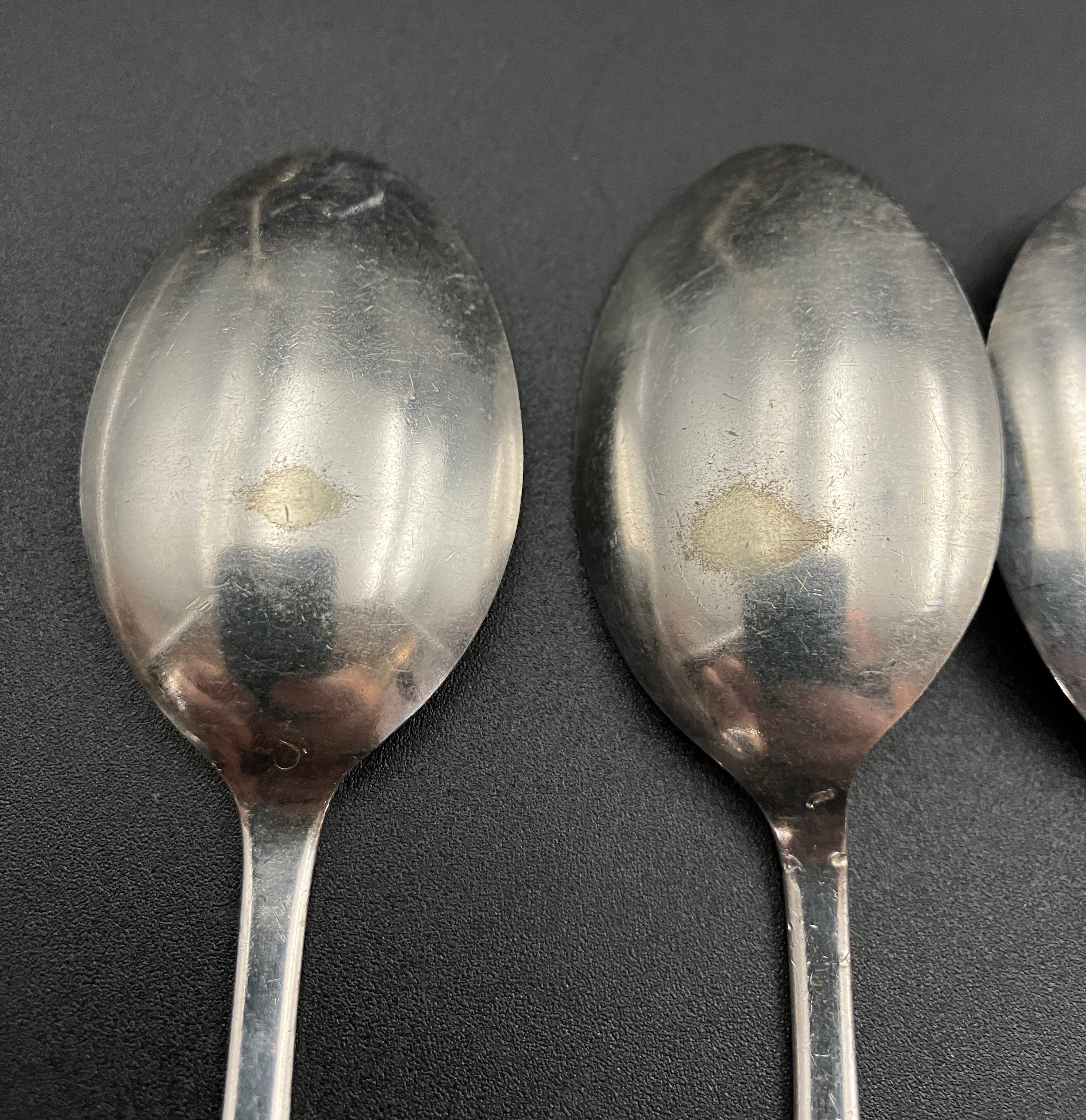 Vintage Silver Plated Egg Cup Set & Stand Service For Four