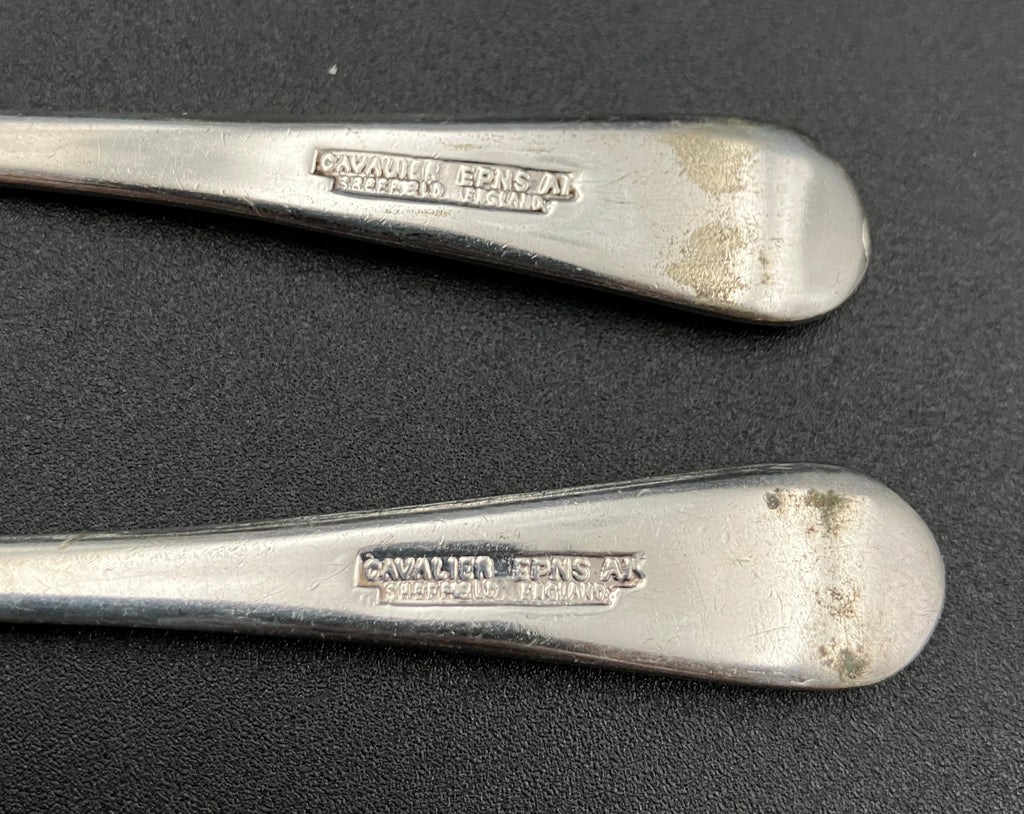 Vintage Silver Plated Egg Cup Set & Stand Service For Four