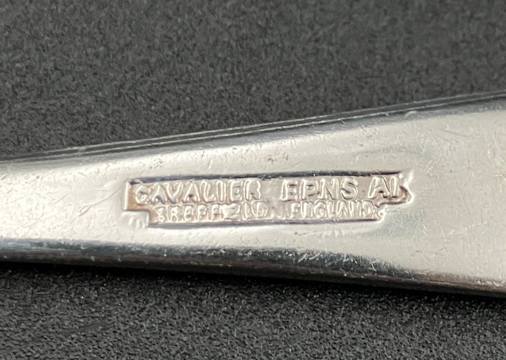 Vintage Silver Plated Egg Cup Set & Stand Service For Four