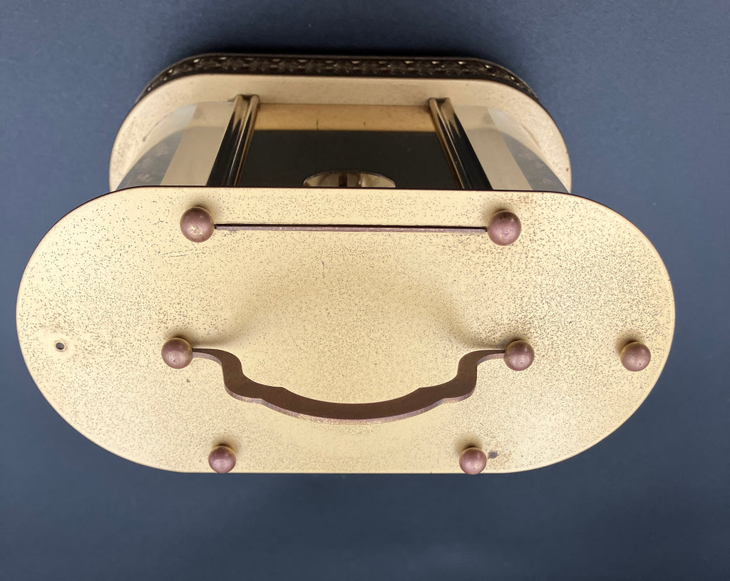 Vintage Anniversary Clock SCHMID 8 Day Clock 4 Jewel Pendulum West Germany