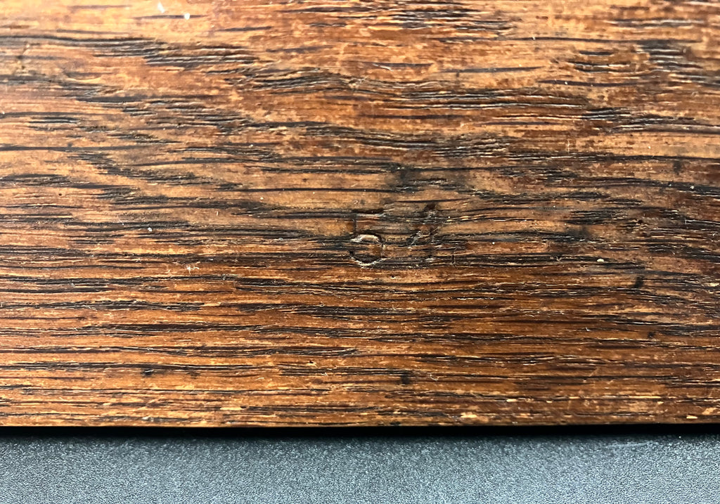 Vintage Metamec Mantel Clock Convex Glass Wooden Desk Mantle 29cm Refurbished