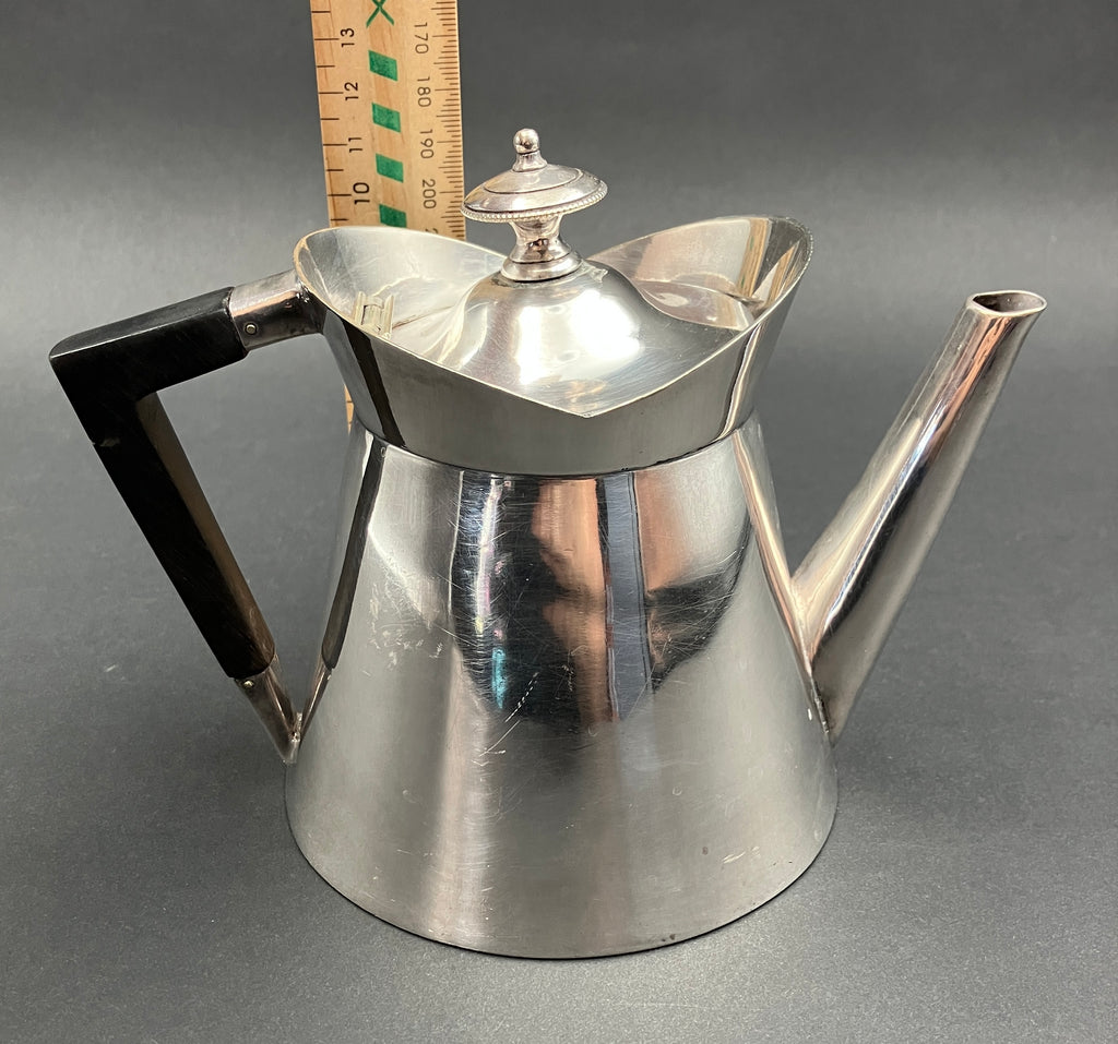 Antique Silver Plated Teapot Henry Bourne 1890