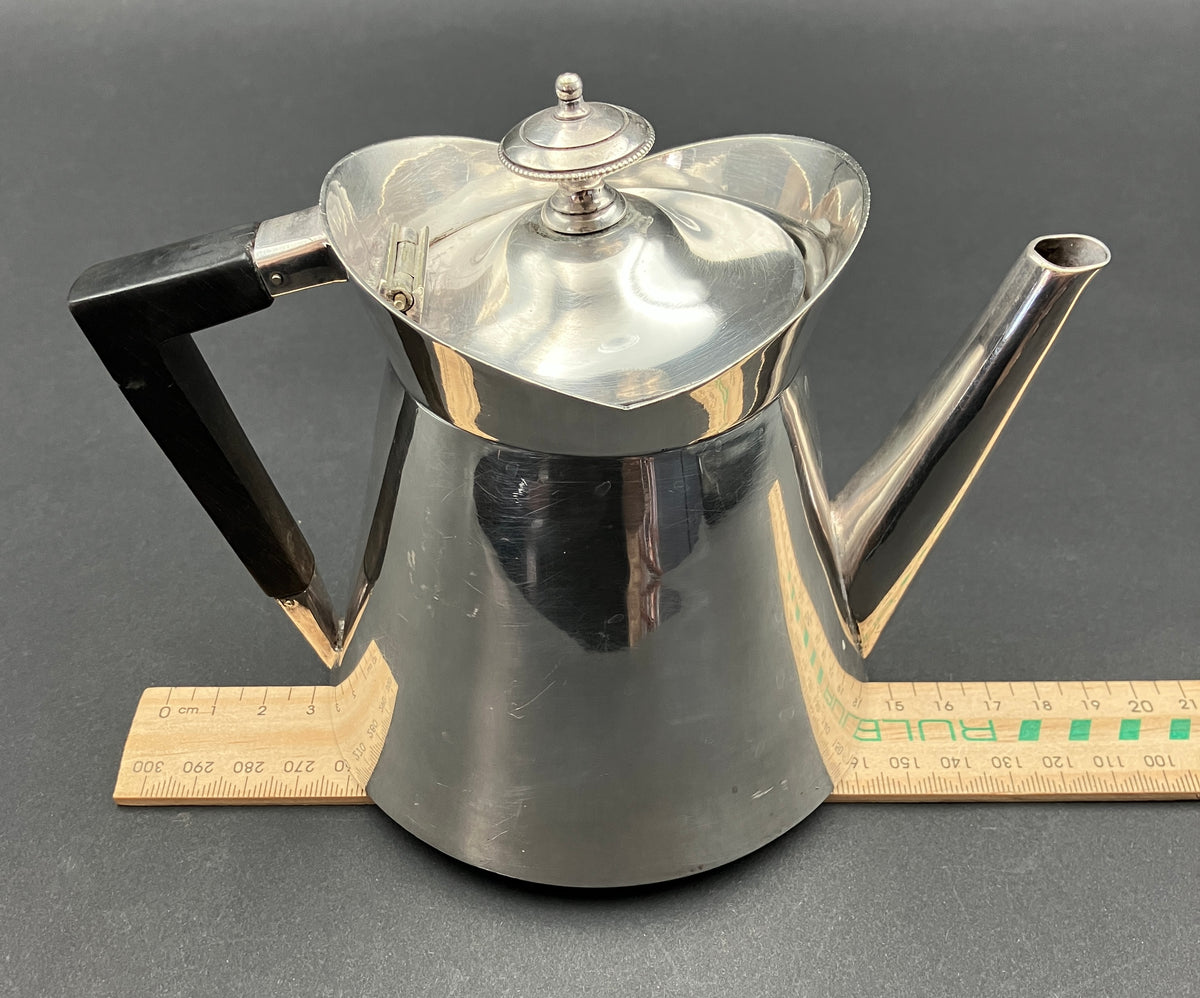 Antique Silver Plated Teapot Henry Bourne 1890