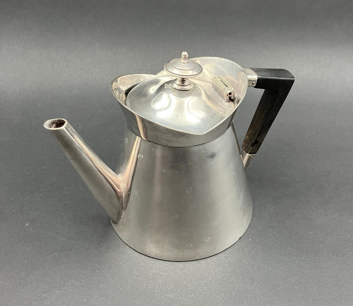 Antique Silver Plated Teapot Henry Bourne 1890