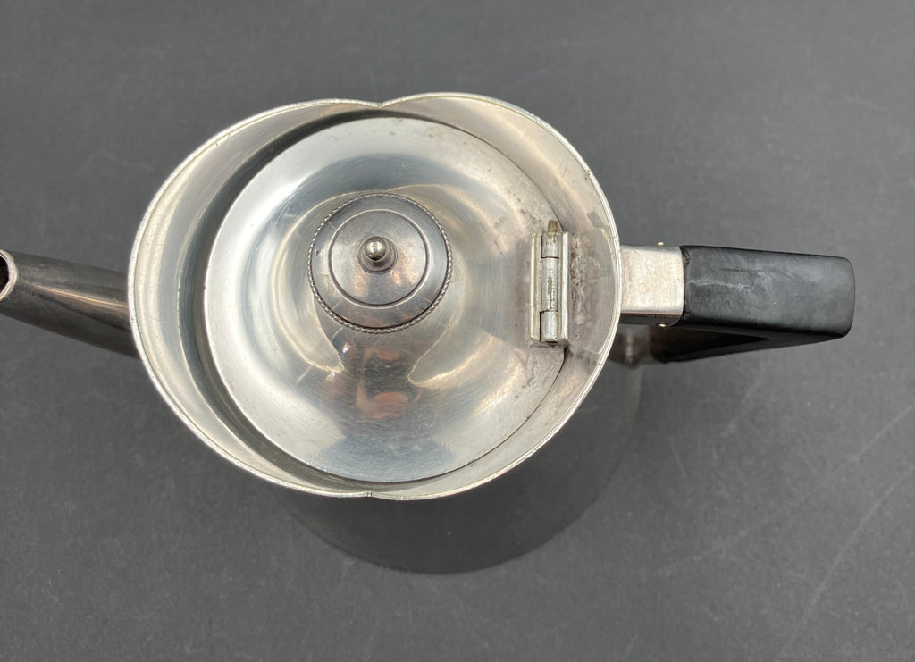 Antique Silver Plated Teapot Henry Bourne 1890