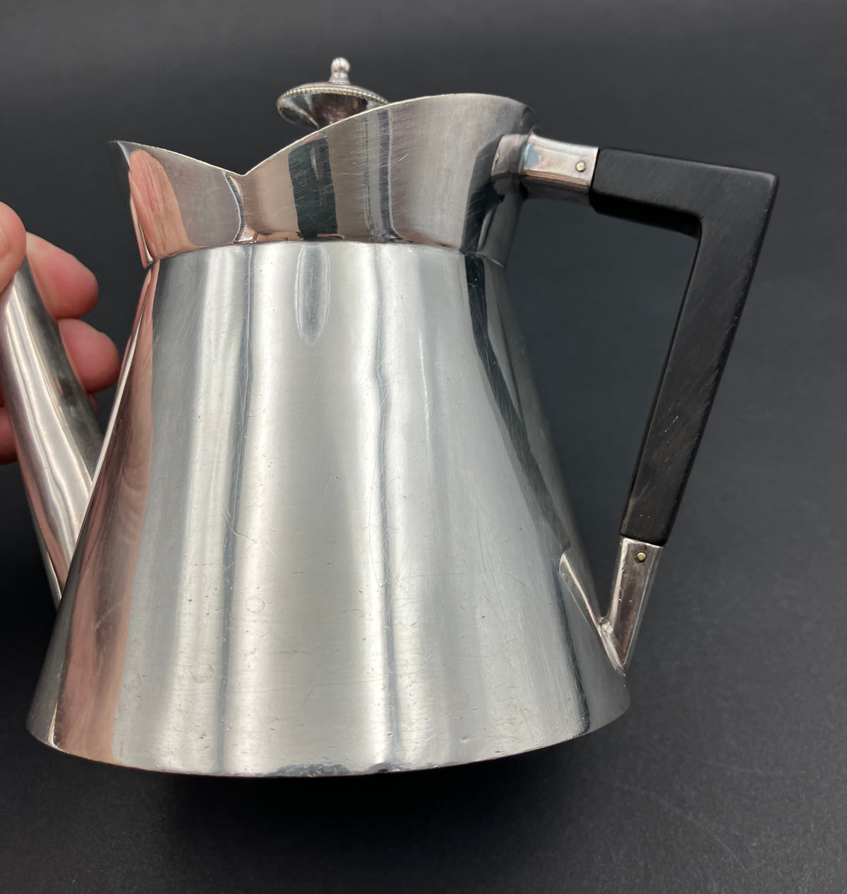 Antique Silver Plated Teapot Henry Bourne 1890