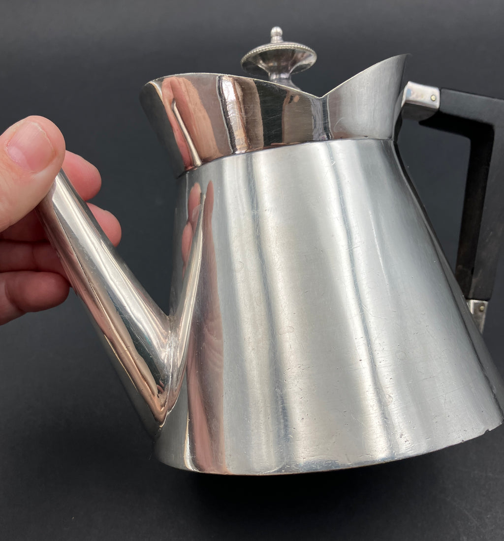 Antique Silver Plated Teapot Henry Bourne 1890