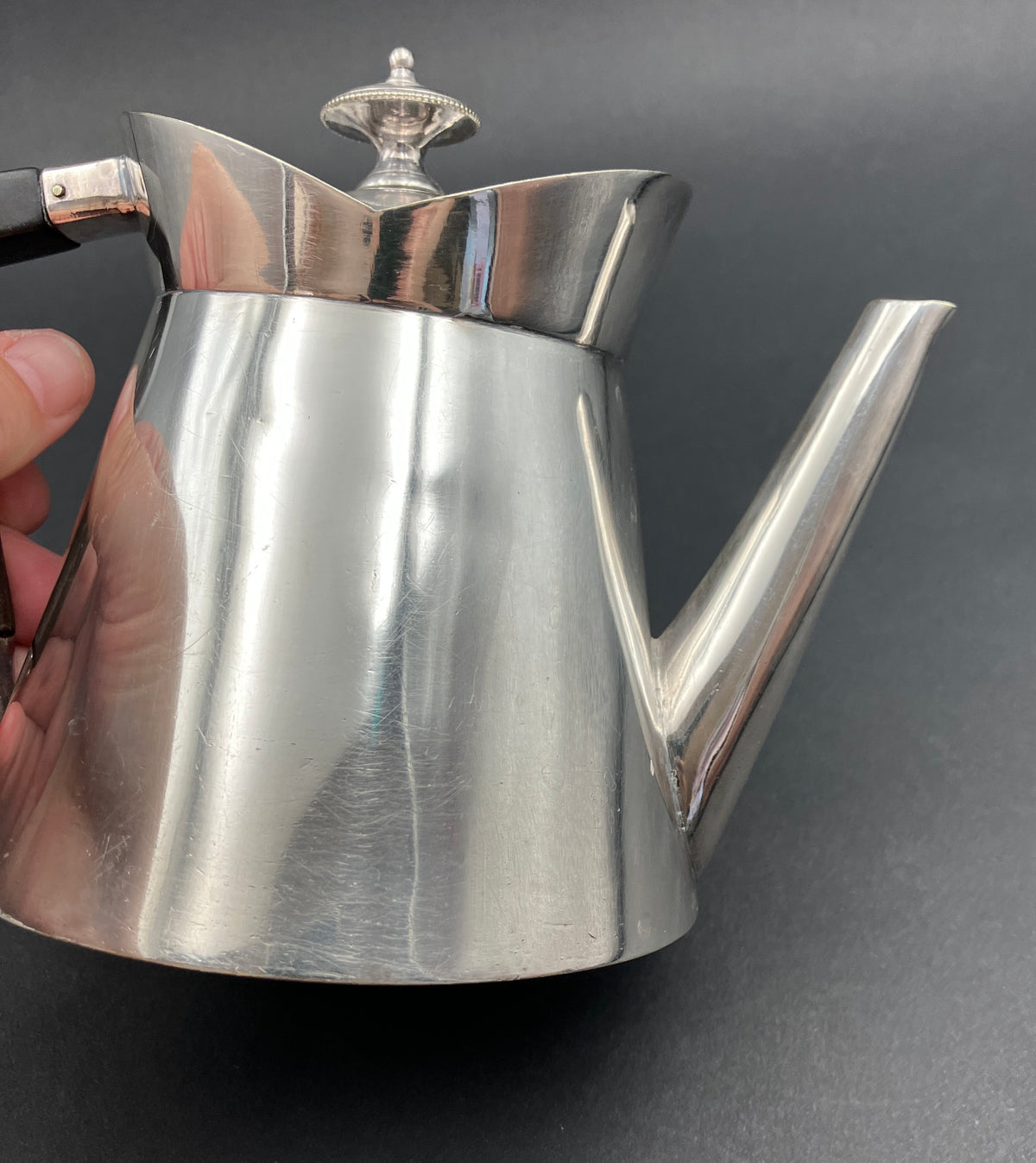Antique Silver Plated Teapot Henry Bourne 1890
