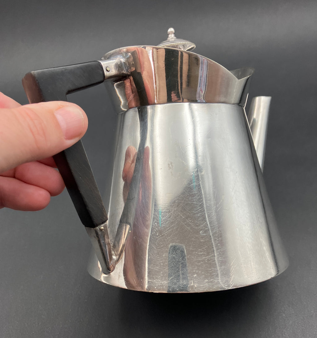 Antique Silver Plated Teapot Henry Bourne 1890