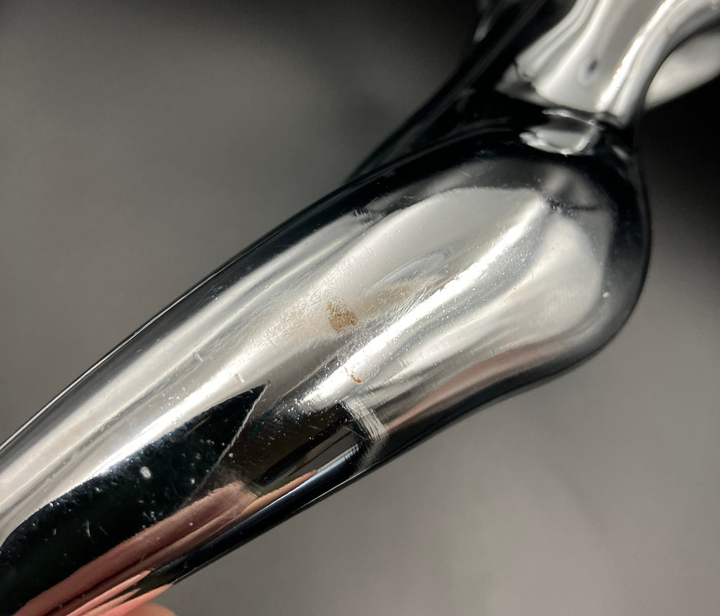 Chrome Nude Lady Door Grab Pull Handle Tractor / Truck - Pair Of Handles