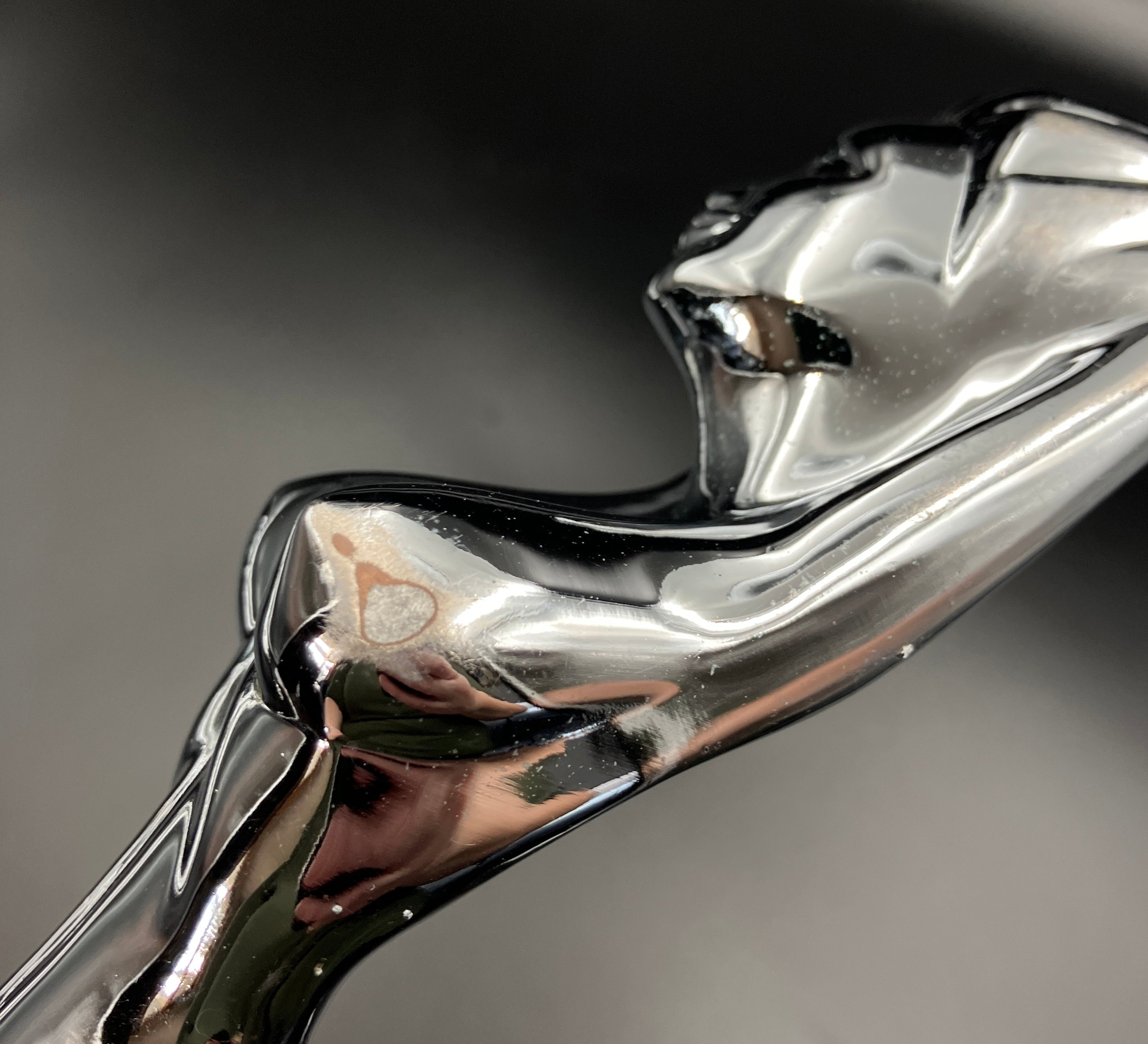 Chrome Nude Lady Door Grab Pull Handle Tractor / Truck - Pair Of Handles