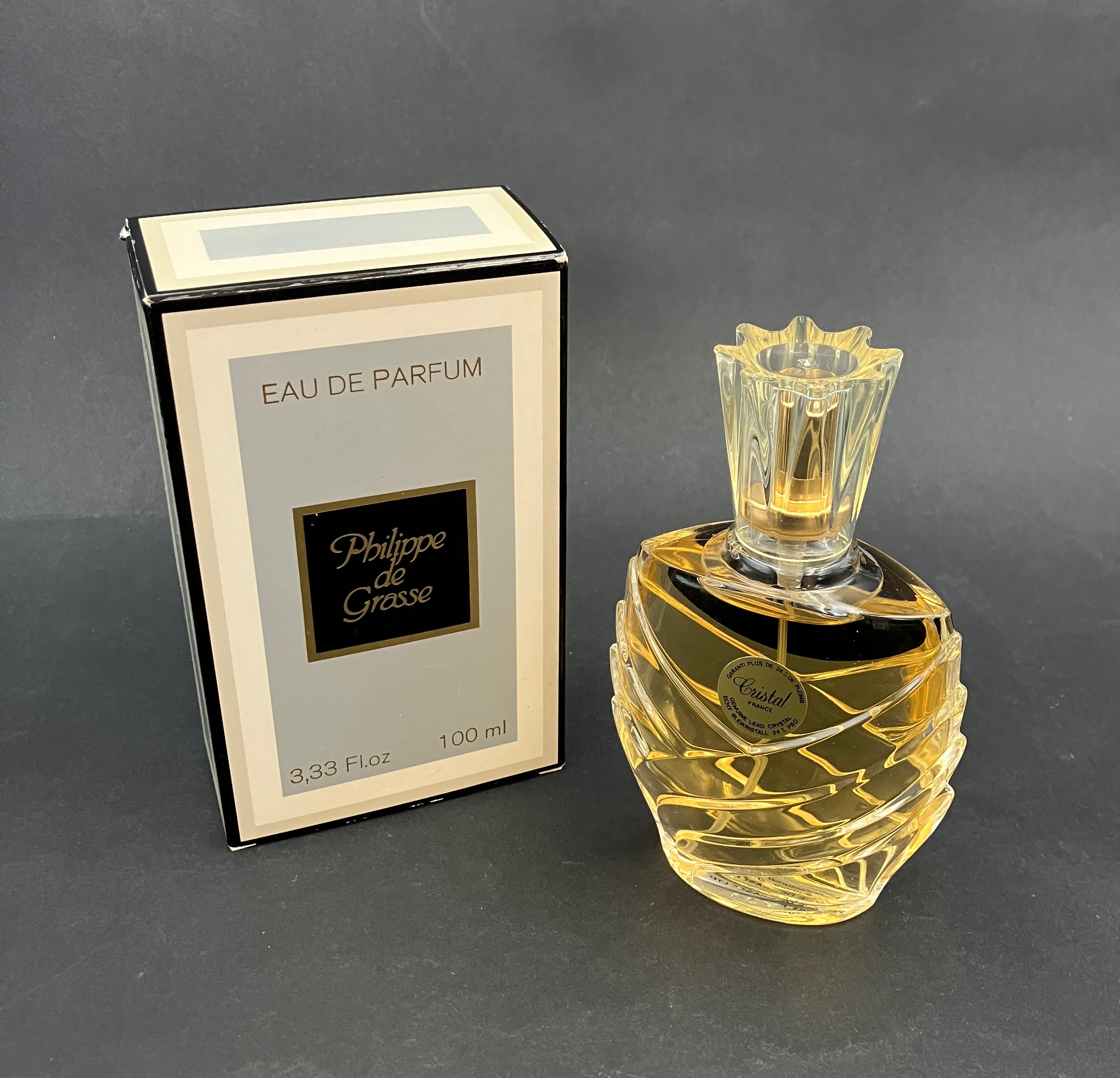 Philippe De Grasse Eau De Parfum Spray Monaco Cristal 3.3 OZ 100ml With Box