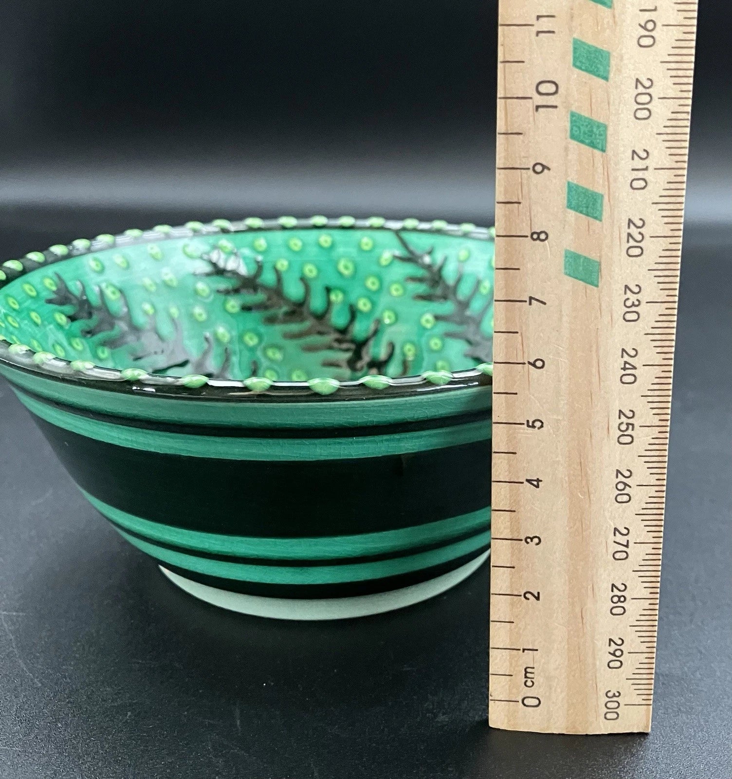 Adelaide Jam Factory Pottery Frog Bowl Signed By Lincoln Kirby Bell 2007