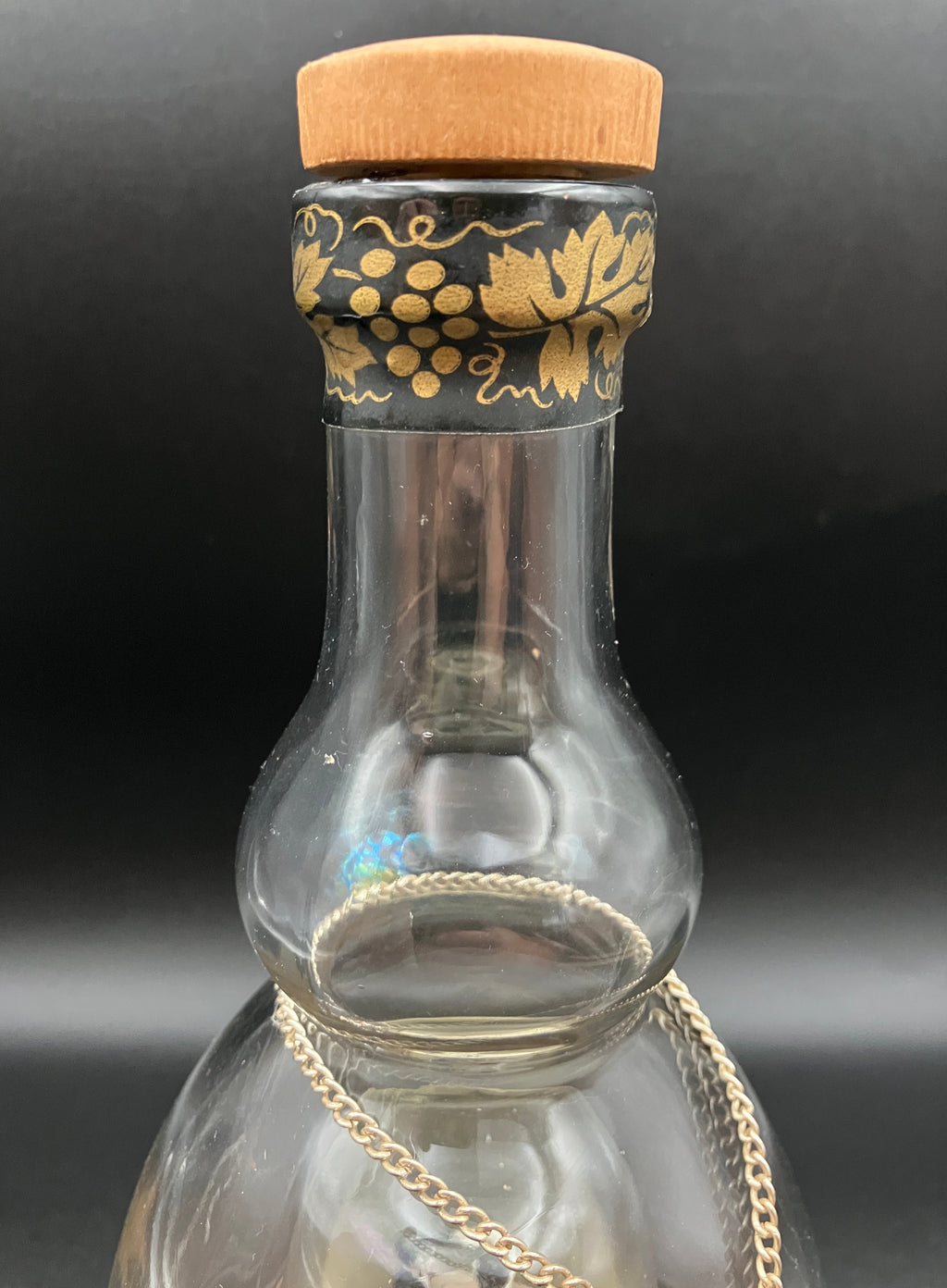 Vintage Prince Musical Bottle Decanter with Dancing Couple