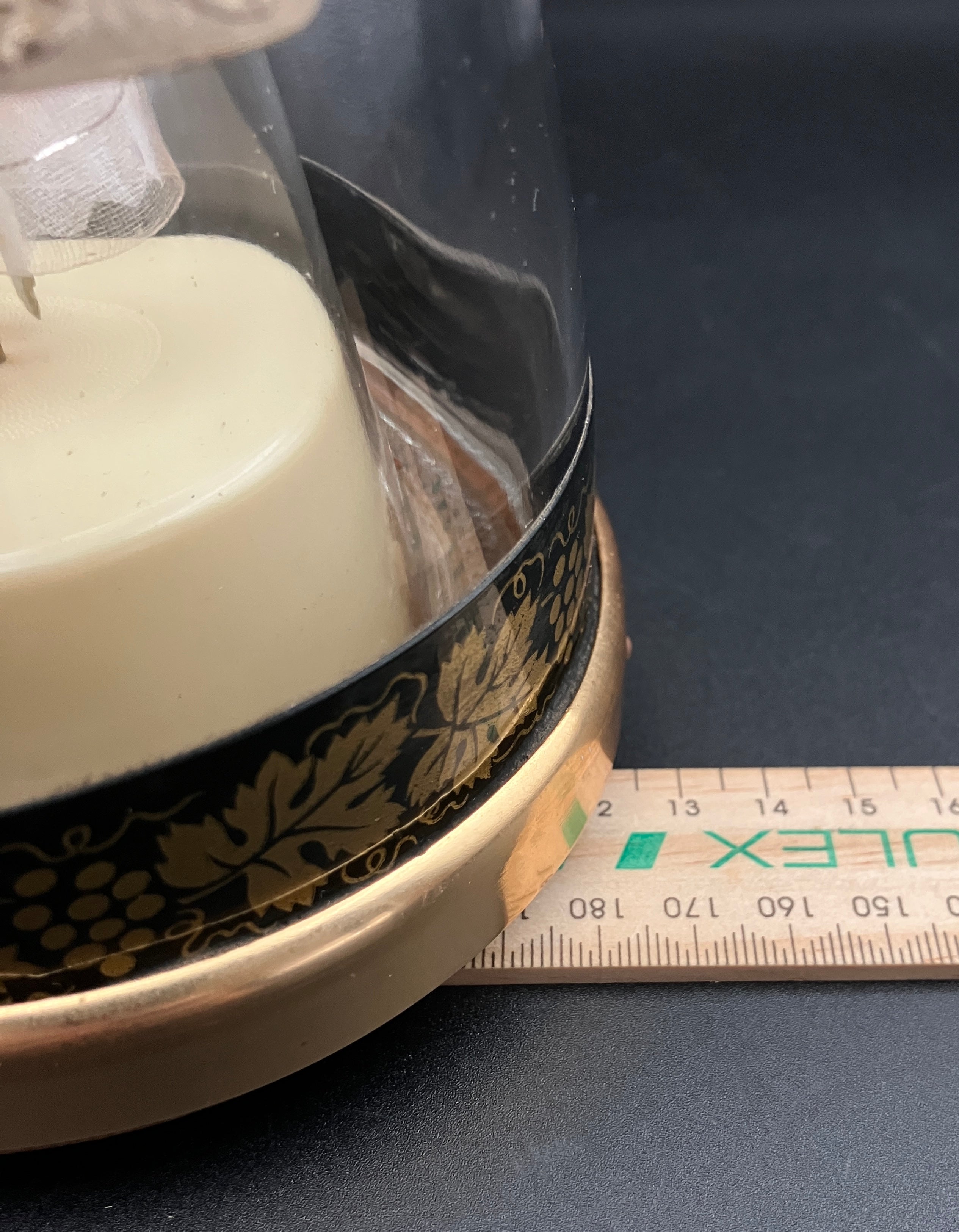 Vintage Prince Musical Bottle Decanter with Dancing Couple