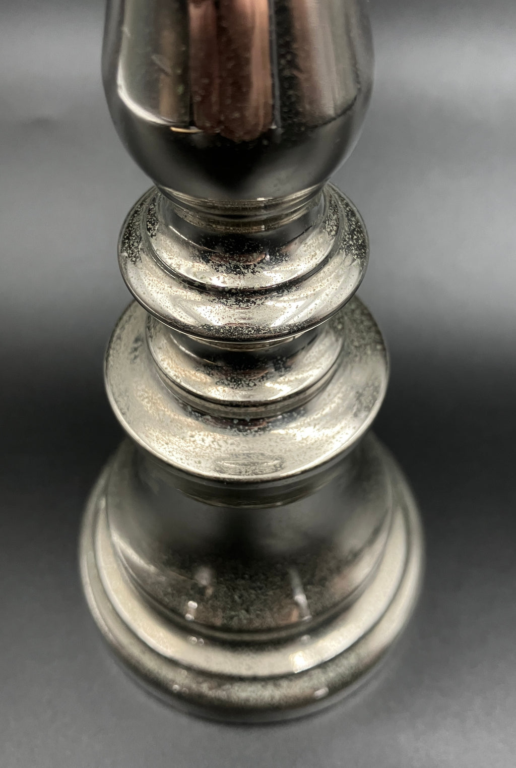 Vintage Silver Plated Candlestick With Spike Solid Candlestick Weighs 560g
