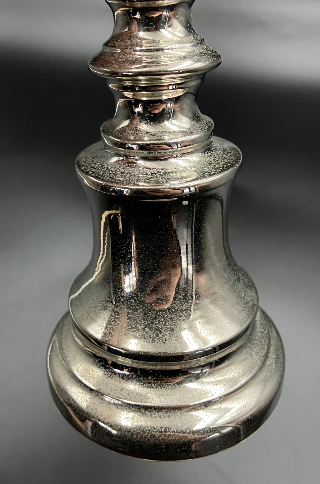 Vintage Silver Plated Candlestick With Spike Solid Candlestick Weighs 560g