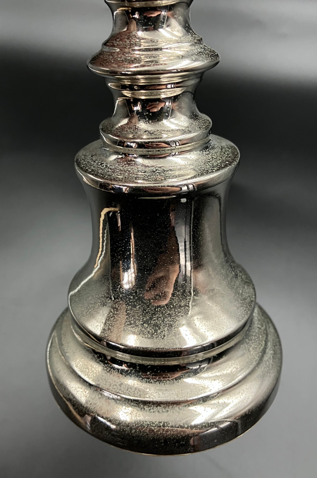 Vintage Silver Plated Candlestick With Spike Solid Candlestick Weighs 560g