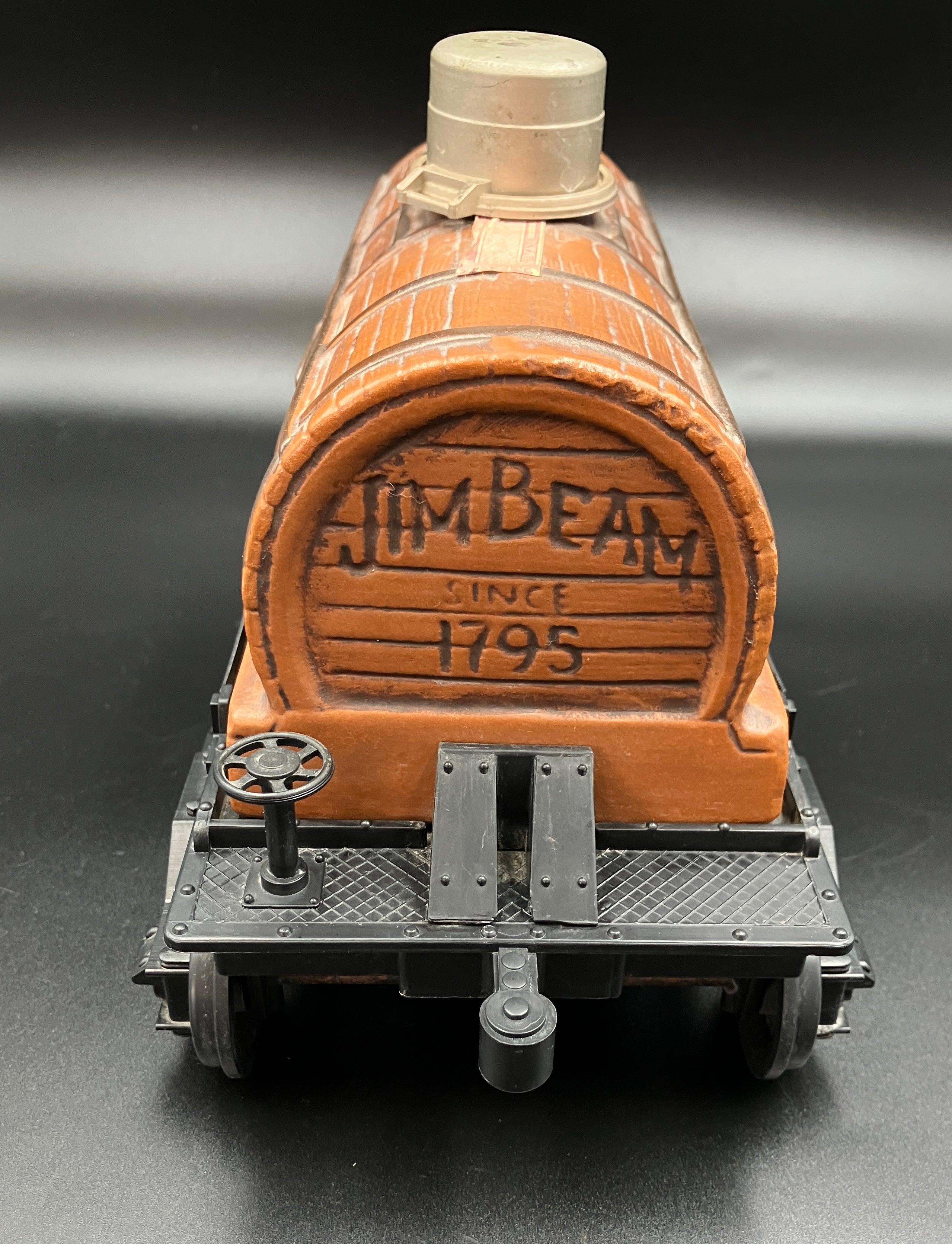 Vintage Jim Beam Decanter Jersey & Western Railway Regal China 1983