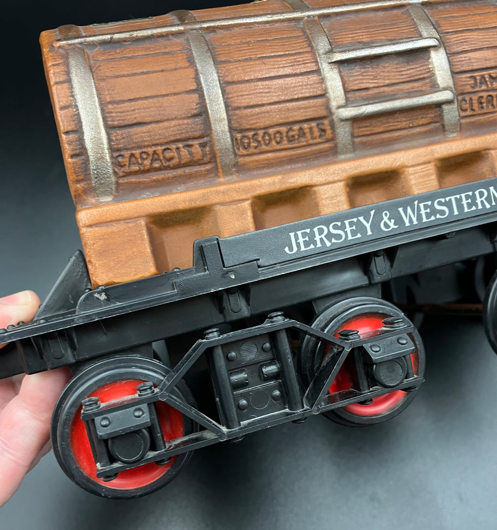 Vintage Jim Beam Decanter Jersey & Western Railway Regal China 1983