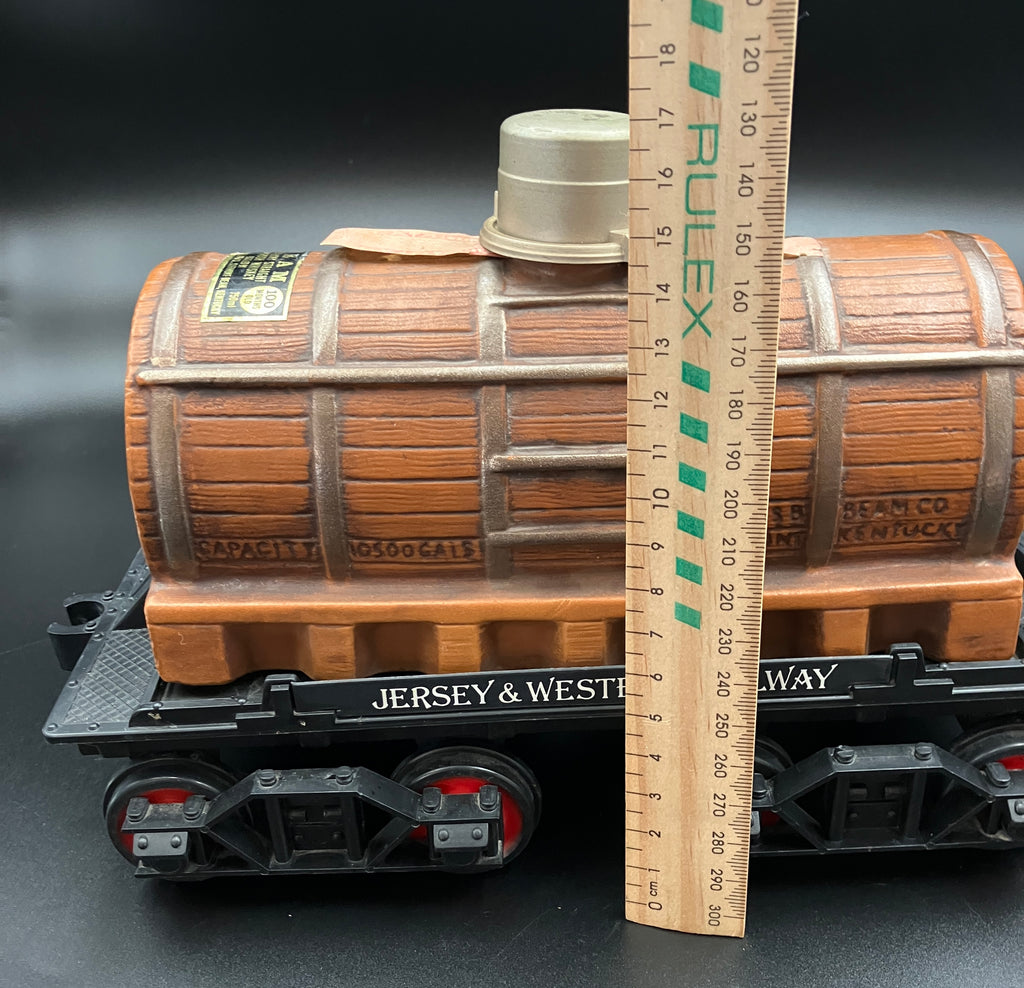 Vintage Jim Beam Decanter Jersey & Western Railway Regal China 1983