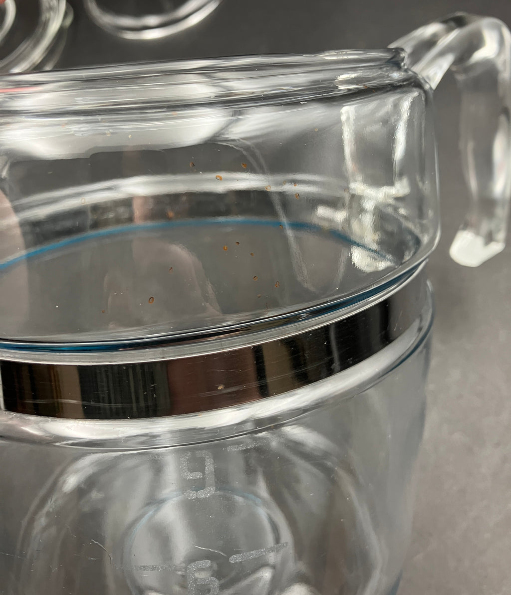 Vintage Pyrex Percolator 9 Cup Glass Coffee - Complete