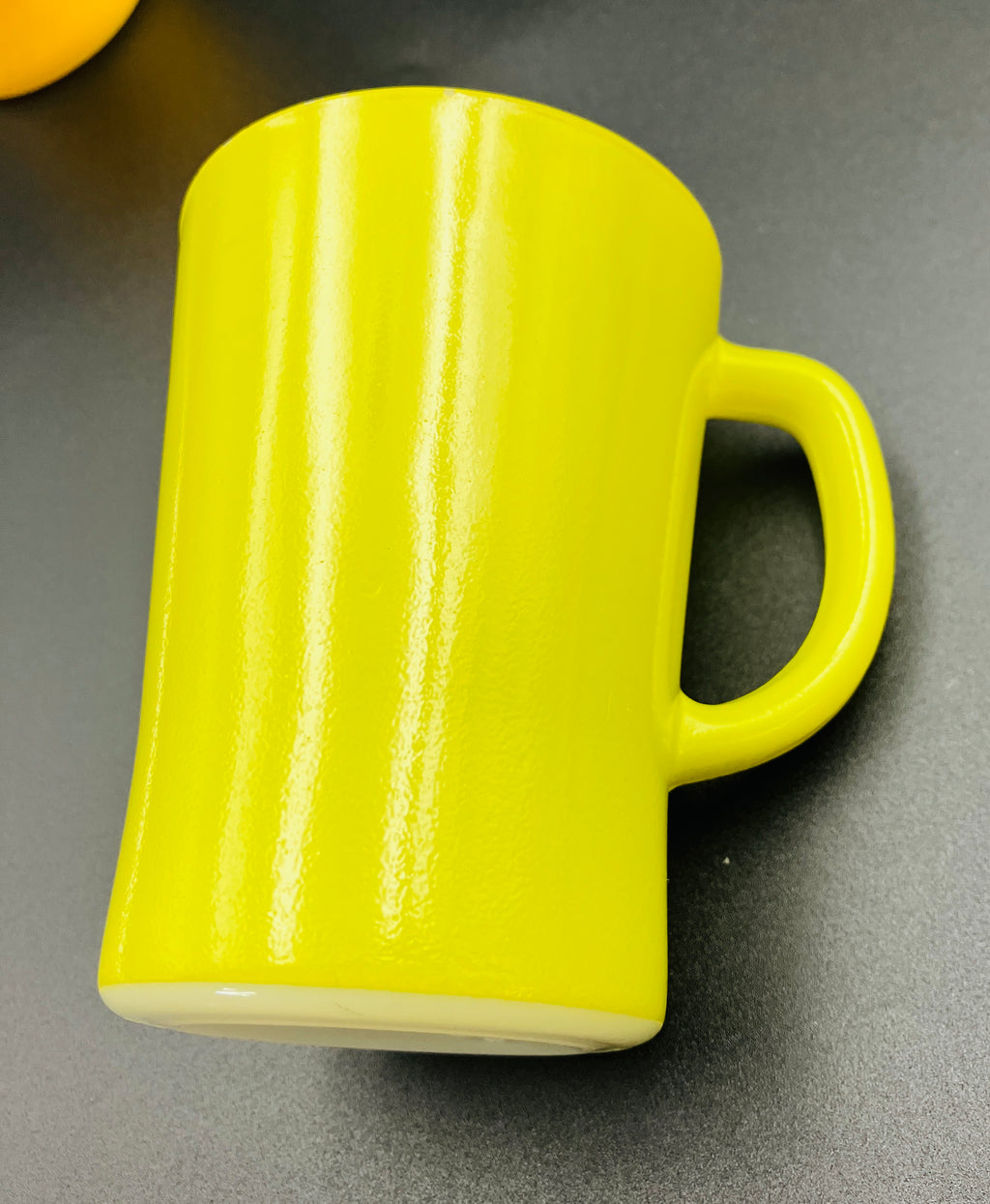 Vintage Pyrex Mugs Crown Mug Set Of 3 Solid Lime And Yellow Mugs