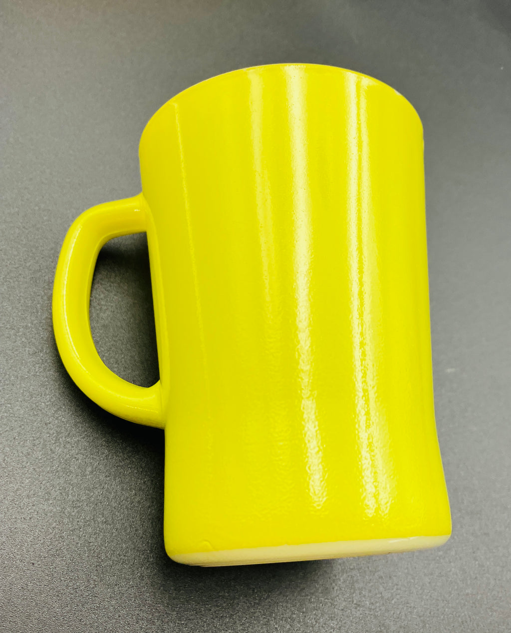 Vintage Pyrex Mugs Crown Mug Set Of 3 Solid Lime And Yellow Mugs